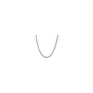 【並行輸入品】ソリッド925スターリングシルバー 5.20mm ラウンドボックスチェーンネックレス Solid 925 Sterling Silの画像