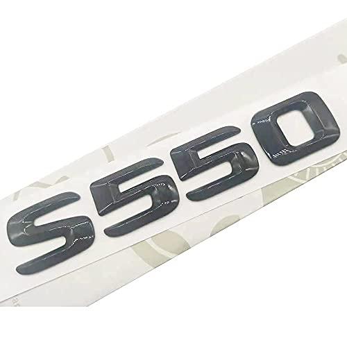 【並行輸入品】Glossy Black S550 Letters 3D ABS Plastic Car Trunk Rear Lettersの画像