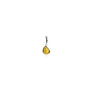 【並行輸入品】アンバースターリングシルバーティアドロップペンダント Ian and Valeri Co. Amber Sterling Silv_2
