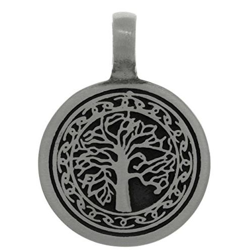 ジュエリートレンドピューターTree of Life Pendant with Celtic Knot Design onブラック 並行輸入品｜best-style｜08