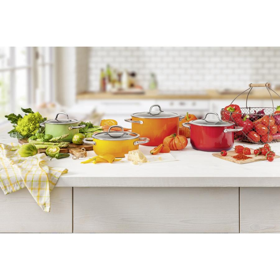 Silit シリット 鍋セット Passion Red pot set, 4 pieces【並行 Silit シリット 鍋セット Passion Red pot set, 4 pieces【並行