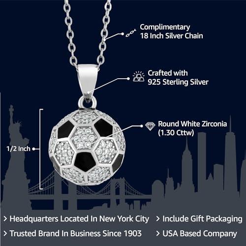 【並行輸入品】[Gem Stone King] ジルコニア ネックレス レディース シルバー925 誕生日プレゼント 925 Sterling_4