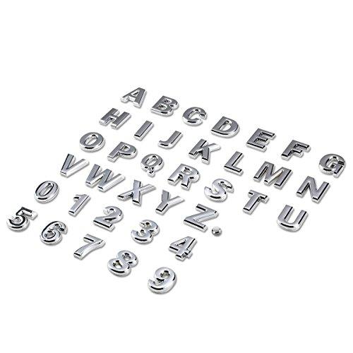 【並行輸入品】em l letter vr Letter: M シルバー EM L LETTER M SL DNA Motoring EM Lの画像