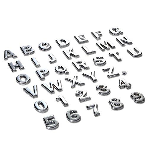 【並行輸入品】em l letter vr Letter: M シルバー EM L LETTER M SL DNA Motoring EM Lの画像
