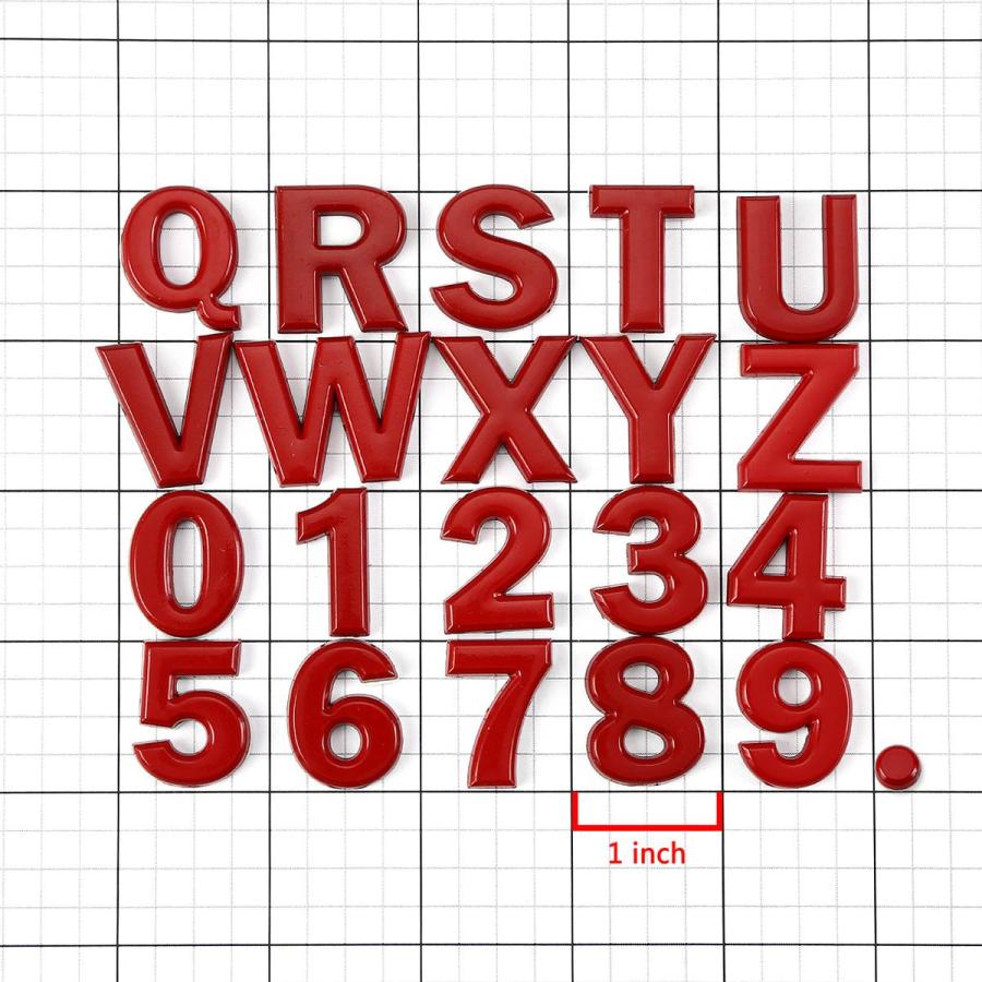 【並行輸入品】em l letter vr Letter: 8 レッド EM L LETTER 8 RD DNA Motoring EM L Lの画像