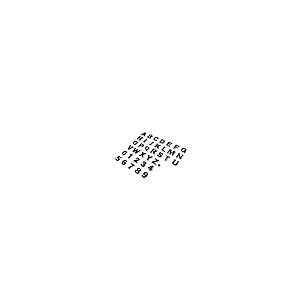 【並行輸入品】em l letter vr Letter: 9 ブラック EM L LETTER 9 BK DNA Motoring EM Lの画像