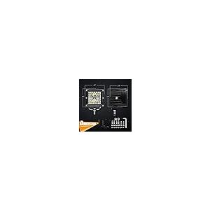 【並行輸入品】AutimHoo B led Works Light Offroad Lights Square pods + Waterprooの画像