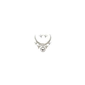 【並行輸入品】Western Peak Silver Western Texas Longhorn Chain Necklace with E_2