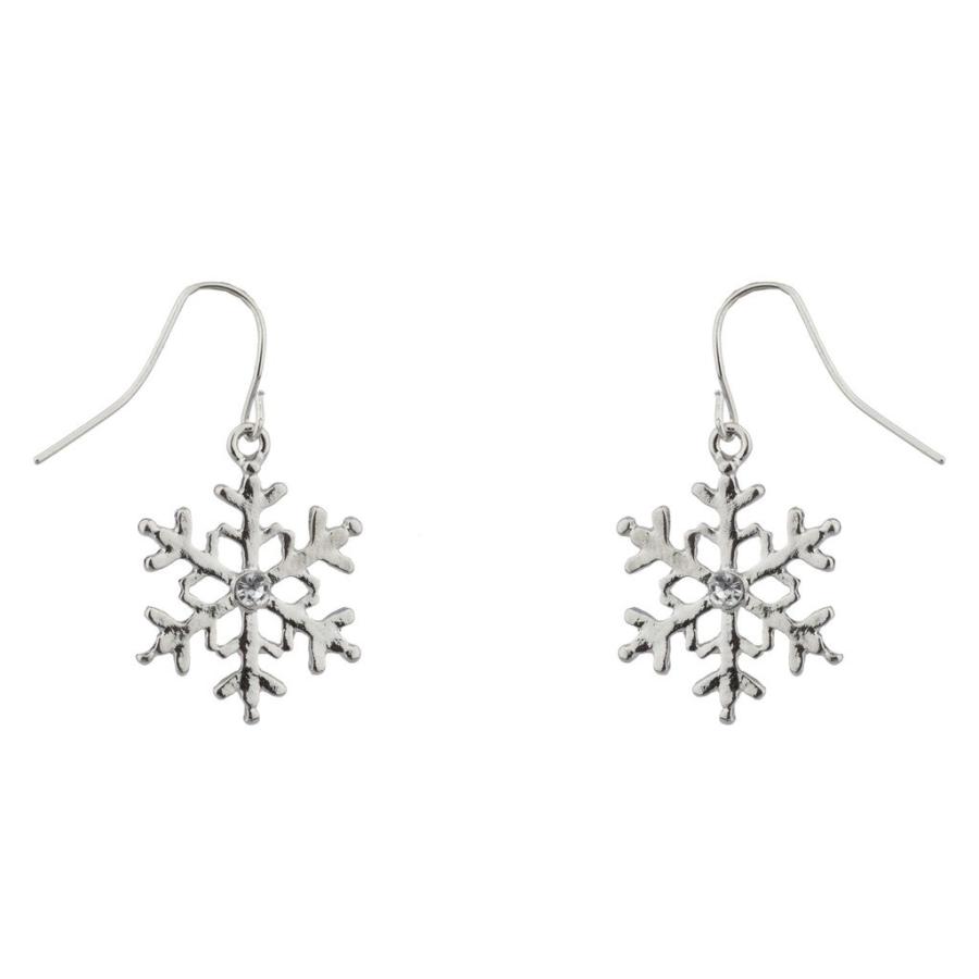 【並行輸入品】ラックスアクセサリークリスタルスノーフレーククリスマス冬クリスマスネックレスMatchingイヤリング。 LUX ACCESSOR_6