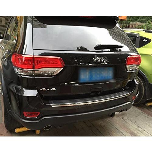 【並行輸入品】4x4 クロム光沢金属製エンブレム for 2011 2015 Jeep Grand Cherokee Zorratin Chroの画像