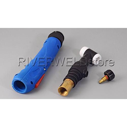【並行輸入品】RIVERWELD WP 26FV SR 26FV TIG 溶接トーチ ヘッド本体 フレキシブル と エアバルブ 200Amp 空_7