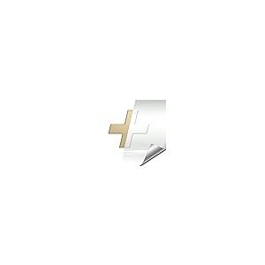 【並行輸入品】VViViD Auto Emblem Vinyl Wrap, Reflective Silver, Compatible witの画像