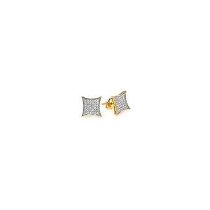 【並行輸入品】Dazzlingrock Collection (ダズリングロックコレクション) 0.20カラット(ctw) 10K ホワイトリアの画像