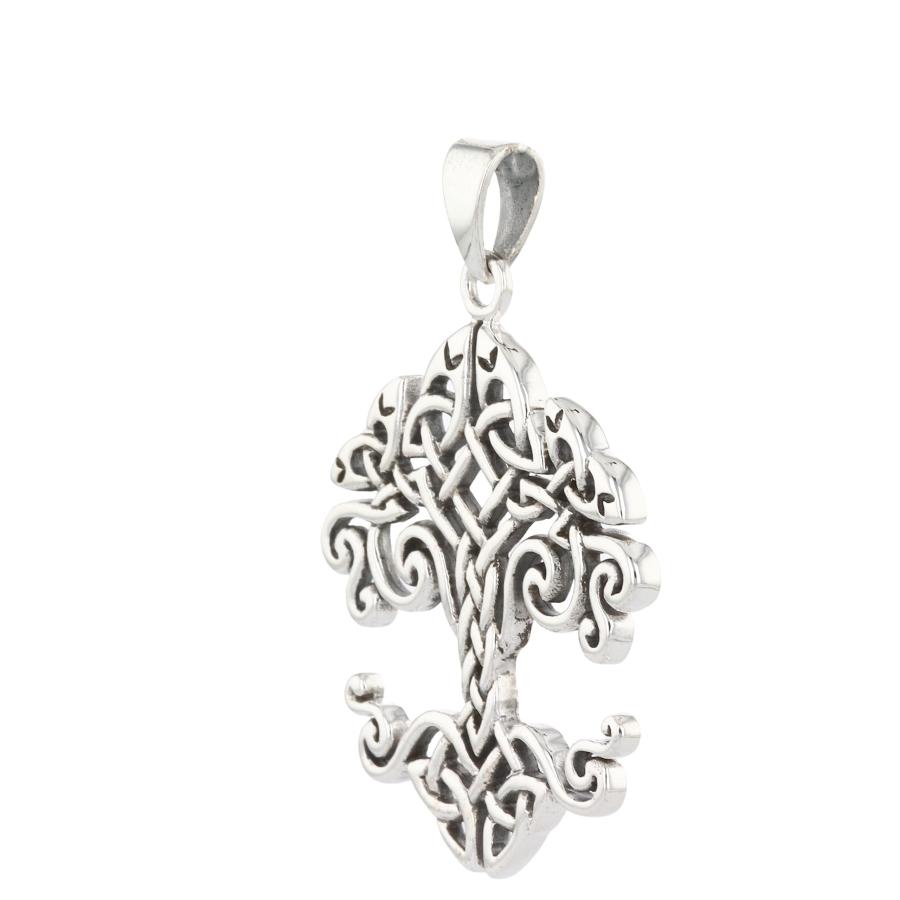 【並行輸入品】ジュエリートレンドスターリングシルバーケルトノット作業ツリーの生活ペンダント Jewelry Trends Sterling Si_3