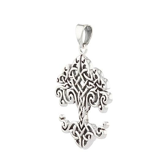【並行輸入品】ジュエリートレンドスターリングシルバーケルトノット作業ツリーの生活ペンダント Jewelry Trends Sterling Si_4