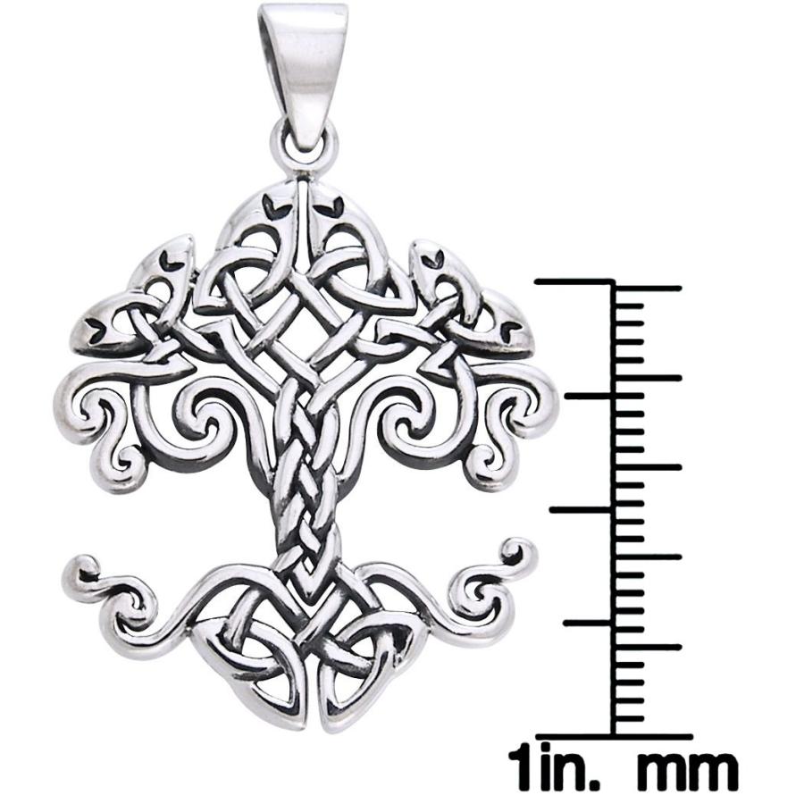 【並行輸入品】ジュエリートレンドスターリングシルバーケルトノット作業ツリーの生活ペンダント Jewelry Trends Sterling Si_6