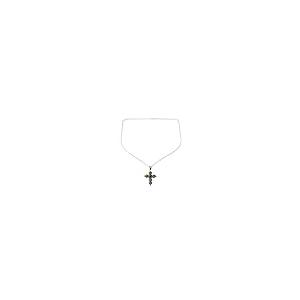 【並行輸入品】NOVICA ハンドメイド .925スターリングシルバー ペリドットクロスネックレス 職人による作り直し ターコイズグリーンペンダ_2