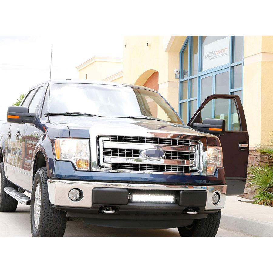 【並行輸入品】iJDMTOY Lower Grille Mount LED Light Bar Kit Compatible with 200の画像