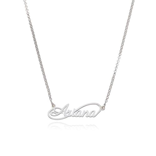 【並行輸入品】infinity style名前ネックレススターリングシルバー カスタマイズ&カスタムMadeジュエリー Gift for_1