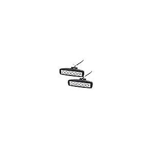 【並行輸入品】AUXTING 15.5cm 18W LEDワークライトバースポットスクエアドライビングランプオフロードフォグライトトラックカーAの画像