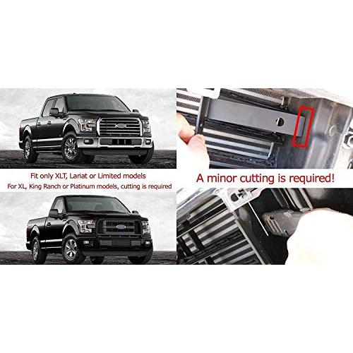 【並行輸入品】iJDMTOY ローワーグリルマウントLEDライトバー 2015年以降のフォードF150 XLTラリアットおよびリミテッドに対応の画像