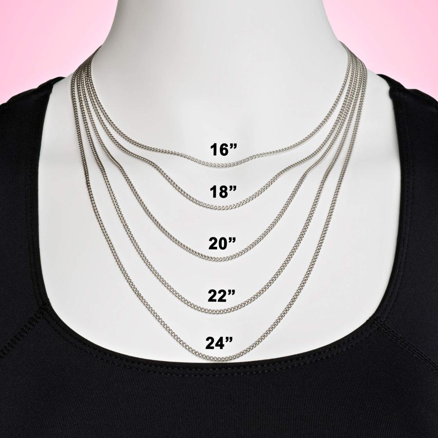【並行輸入品】Women's Stainless Steel Air Force Mom Necklace 1 Corinthians 1_9