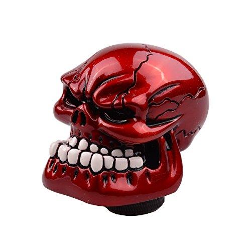 【並行輸入品】ABy ガイコツギアスティック シフトレバーカバー 汎用 ほとんどのマニュアル車に対応 レッド AMB0241 rdABY ABy_4
