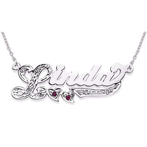 【並行輸入品】RYLOS ネックレス レディース ゴールドネックレス レディース メンズ 14K ホワイトゴールドまたはイエローゴールド ダイヤの画像