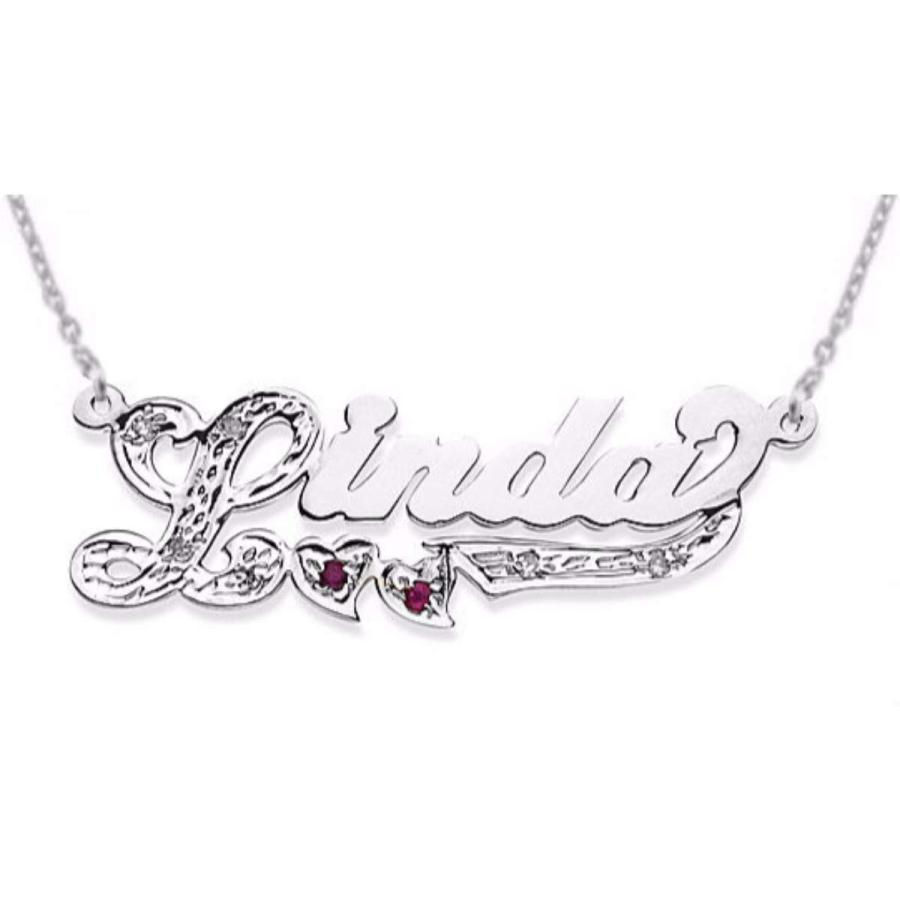 【並行輸入品】RYLOS ネックレス レディース ゴールドネックレス レディース メンズ 14K イエローゴールドまたはホワイトゴールド ダイヤの画像