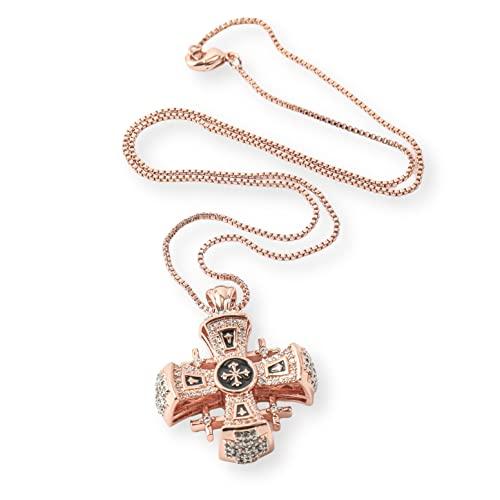 並行輸入品】Nazareth Store エルサレムクロスペンダント ゴールド