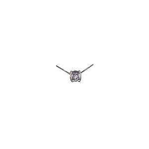【並行輸入品】18K Gold Diamond Amethyst Pendant Necklace Women | Violet Purple_5