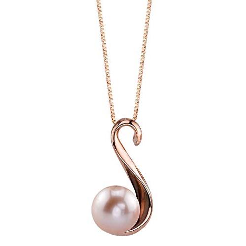 【並行輸入品】8 mm淡水養殖パールAnastasiaペンダントネックレス The Pearl Source 8 9mm Genuine Pin_1
