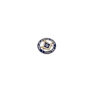 【並行輸入品】Free and Accepted Masons Prince Hall Masonic Emblem 3 \"メタルエンブレム3dの画像