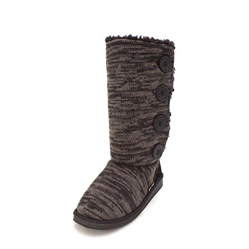 【並行輸入品】[MUK LUKS] ファッションブーツ レディース Liza ブーツ ブラック オックスフォード(Oxford) 24.0 cm_7
