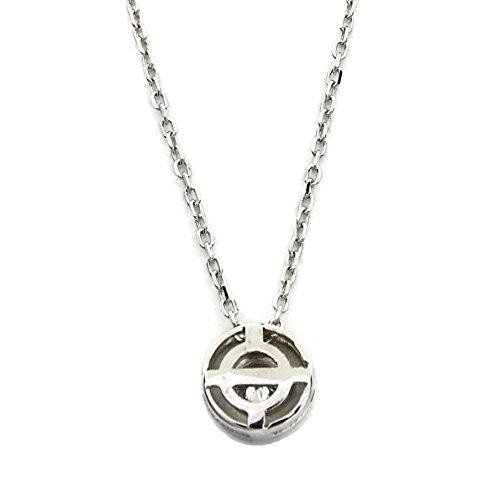 【並行輸入品】Diamond Solitaire Round Pendant Necklace 18K Gold Women Bride |の画像