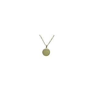 【並行輸入品】18K Gold Virgin Mary Medallion Necklace for Women | Mother of Peの画像
