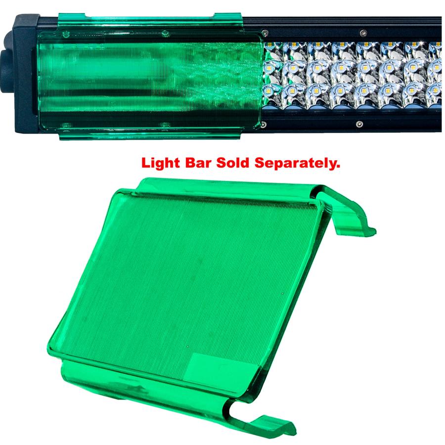 【並行輸入品】2個のLEDライトバーカバー 6 inch グリーン 6 GF CVRx2 2pcs 6 inch Green Flood OZ_3