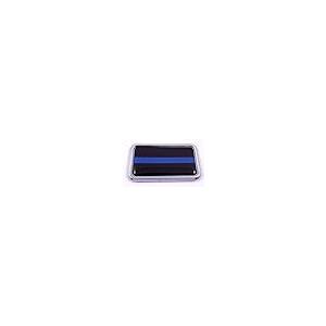 【並行輸入品】シンブルーラインPolice rectanguglarクロームエンブレム3d車デカールステッカー3 \" x 1.75 \" Thinの画像