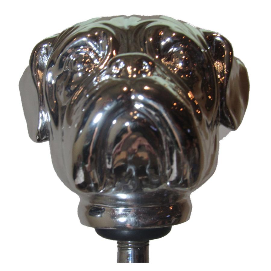 並行輸入品】Kool Collectibles クロムブルドッグヘッドシフトノブ