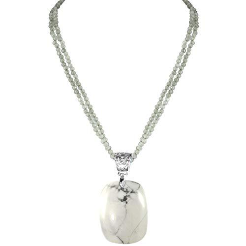 【並行輸入品】スターリングシルバーChoice宝石のペンダントwith 18インチ2ストランドネックレス V3 Jewelry Sterlingの画像