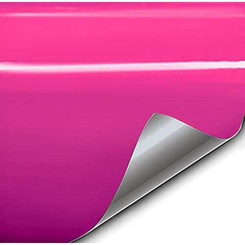 【並行輸入品】VViViD ラップフィルム 高級ビニール製 1ft x 5ft vv+glsmsclrmgnta_1x5 VViViD+ Preの画像