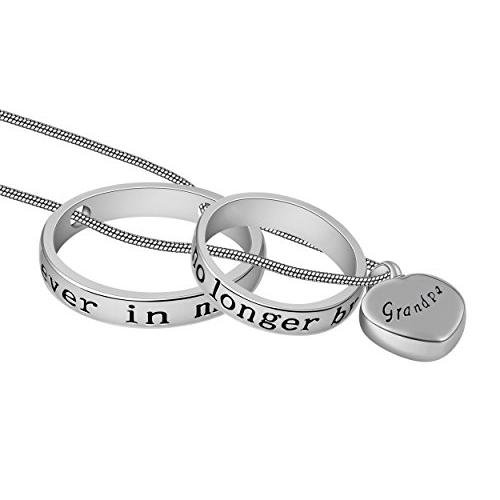 【並行輸入品】No Longer By My Side、Forever In My Heart CarvedロケットCremation Urnネ_4