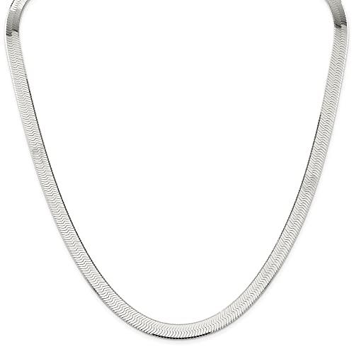 【並行輸入品】925スターリングシルバー8?mmマジックヘリンボーンチェーン Diamond2Deal Sterling Silver 8mmの画像