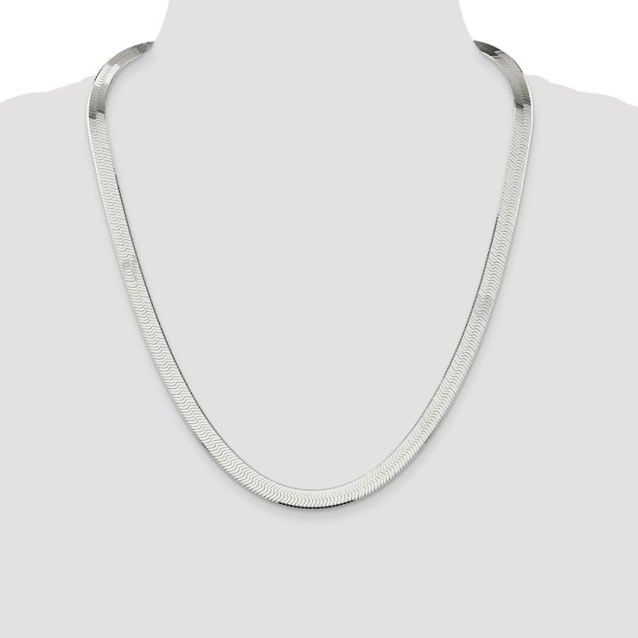 【並行輸入品】925スターリングシルバー8?mmマジックヘリンボーンチェーン Diamond2Deal Sterling Silver 8mmの画像