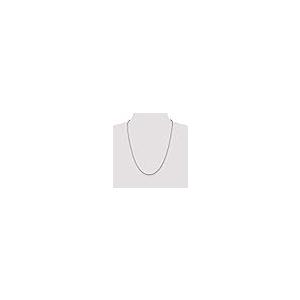 【並行輸入品】スターリングシルバー3.10?MMフラットロープチェーンネックレス? ?長オプション: 16?18?20?24 925 Sterl_8