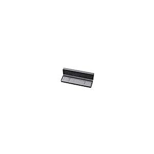 【並行輸入品】ステンレススチール 光沢ブラック IPメッキ キュービックジルコニア クロスブレスレット, 8.5 inches, キュービックジの画像