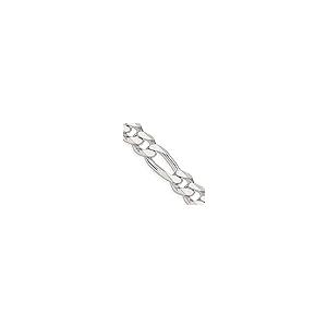 【並行輸入品】ICE CARATS 925スターリングシルバー 10.75mm フィガロチェーンネックレス ペンダントチャーム ファインジュエリの画像