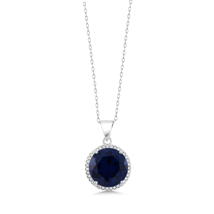【並行輸入品】[Gem Stone King] 18.5カラット ネックレス レディース シルバー925 誕生日プレゼント Gem Stone_3