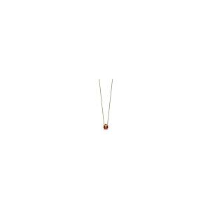 【並行輸入品】Diamond2Deal 14K イエローゴールド エナメル てんとう虫 ネックレス 16インチ レディース Diamond2Deの画像