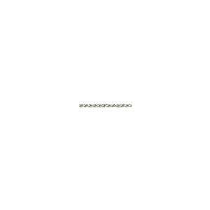 【並行輸入品】Diamond2Deal スターリングシルバー 5.75mm ダイヤモンドカット ロープチェーンネックレス 20インチネックレスの画像